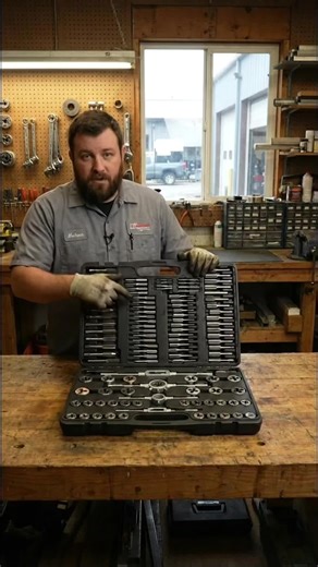 VEVOR Tap and Die Set gives you everything you need to cut, chase, and clean threads like a pro, with hardened steel taps and dies that stay sharp, a solid storage case that keeps every size organized, and the perfect setup for mechanics, DIYers, and anyone needing clean, accurate threads on bolts, studs, and fasteners without fighting cheap tools. #Vevor #VevorBlackFriday #TikTokBlackFriday #TikTokCyberMonday #dealsfordays