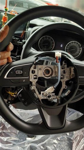 Fronx Genuine Steering Upgrade 🔥 OEM Stereo Controls installed #shorts