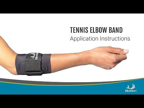 Tennis Elbow Band Application Instructions