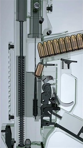 HK ump .45 #howitworks #cutaway