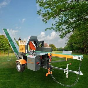 [Hot Item] Hydraulic Log Processor 20 Ton Firewood Processor