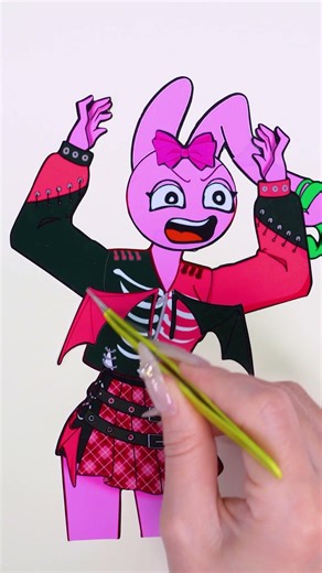 INCREDIBOX SPRUNKI Pinki Furious as Oren Dates Vineria 😡💔 | Sticker Book ASMR #shorts