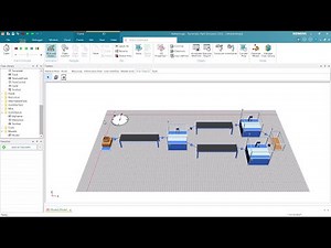 Plant Simulation 03 - material flow objects