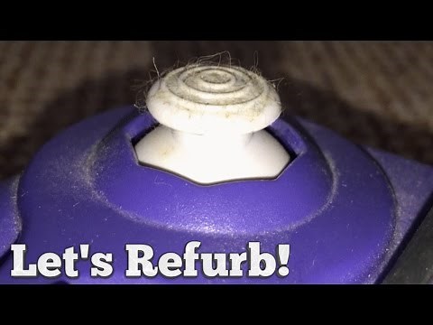 Let's Refurb! - How to Clean a Gamecube Controller