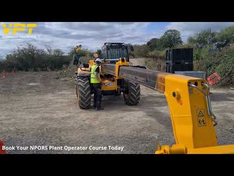 Novice Telehandler Training Gloucestershire | Pre-Shift Checks & Manoeuvring
