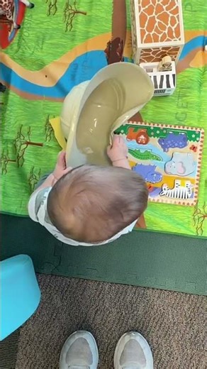 Our in-house toy tester is really putting these toys through the quality control process today 😂🧸