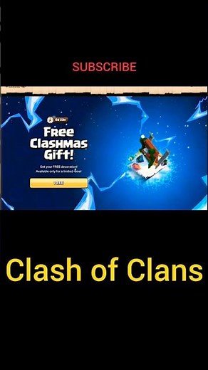 FREE Clashmas Deco & Book of Everything #clashofclans #shorts