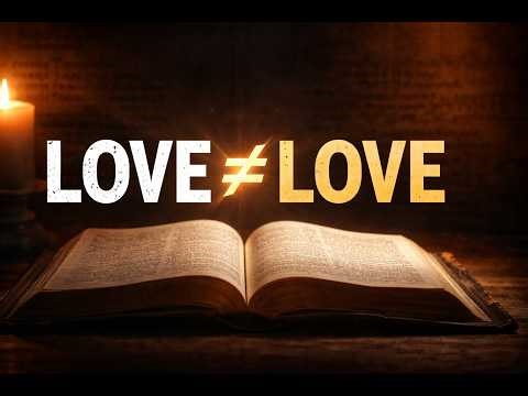 LOVE ≠ LOVE (Agapē vs Philia vs Erōs) | Greek New Testament