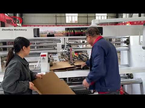 Semi Auto Stitching Box Machines Nail Boxes Cardboard Machine