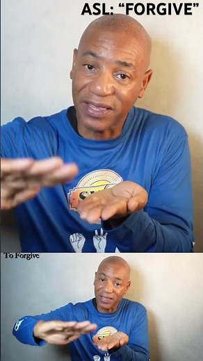 How to sign: “To FORGIVE” in ASL