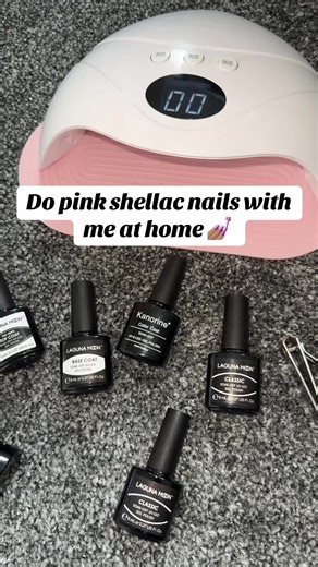 Nail Care at Home: DIY Shellac Nails Tutorial