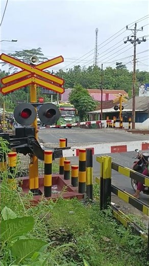 Saat Palang Mulai Bergerak 🚦 | When the Gate Starts Moving #shorts