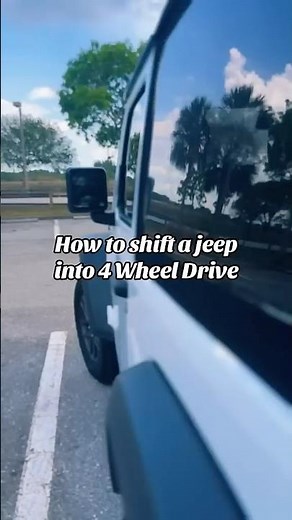 How to Shift a Jeep Wrangler Into 4WD (2-Door & 4-Door)