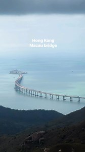 Hong Kong Macau Bridge #fyp #hongkong #macau #bridge | Ghale Vlog