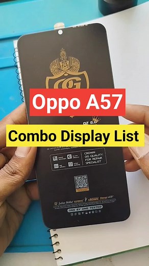 Oppo A57 Combo Display List #mobile #viral #repair #tiktok #foryou #tech #technology