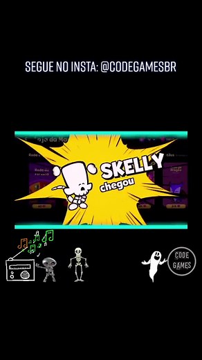 Novo personagem Skelly em Suspects Game