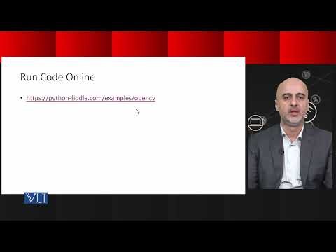 Computer Vision OpenCV Running Code in Python | Internet of Things (IoT) | CS514_Topic130
