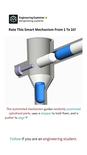 Smart Mechanical Sorting System That Aligns Objects Automatically