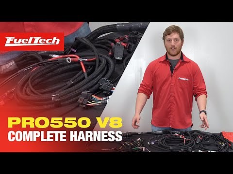 FuelTech PRO550 V8 Complete Harness!