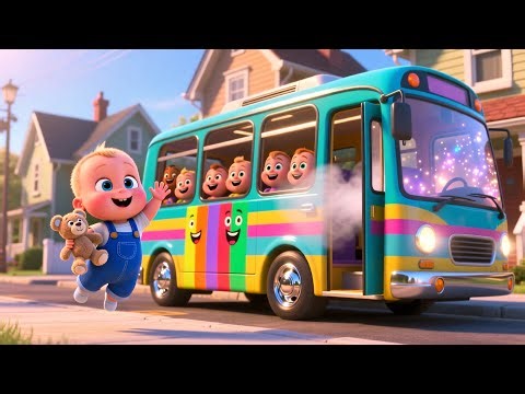 Beep Beep Baby Bus 🚌🎶 | Fun Vehicle Song for Kids | Preschool Learning Adventure