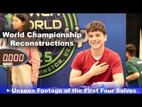 Reconstructions of Pyraminx World Championship Winning Average + Unseen Footage of First Four Solves