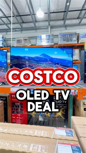 Costco OLED TV on Clearance 😳📺 65” LG Deal You Don’t Want to Miss!#costcodeals #lgoledtv