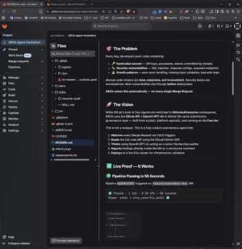 ARCA - Autonomous Security Agent | GitLab AI Hackathon 2026 | Duo Agent Platform + Anthropic Claude