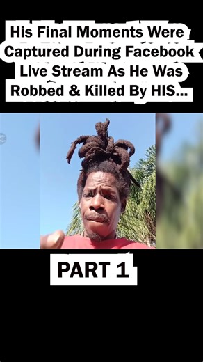 Twisted on Instagram: "His Final Moments Were Captured During Facebook Live Stream As He Was Robbed & Killed By HIS COUSIN Part 1"