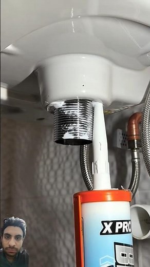 How to plumb a new sink waste!#howto#diy#asmr#subscribe#shorts#tips#foryou#plumbing