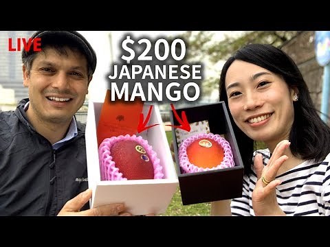 $200 Miyazaki Mango Unboxing and Tasting