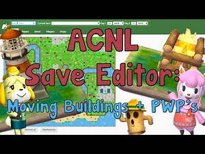 AC:NL Save Editor: How to Move Buildings + Public Works Projects