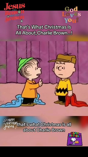A Charlie Brown Christmas - That’s What Christmas Is All About Charlie Brown…! (1965) #christmas #family #animation #comedy #acharliebrownchristmas #1965 #snoopy #charliebrown #linus #lucy #sally #pigpen #schroeder #60sanimatedtvspecial #60s #cbs #harktheheraldangelssing #throwback #nostalgia #merrychristmas #peanuts #christmasbaby #throwbackqueen77👑🌸