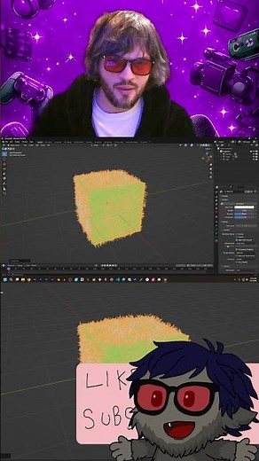 🧶 How to Add Hair or Fur to an Object in Blender (Quick Tutorial)