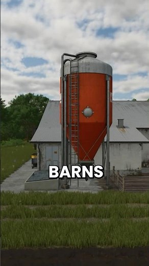 The most REALISTIC barns in Farming Simulator 25! #farmingsimulator25 #fs25