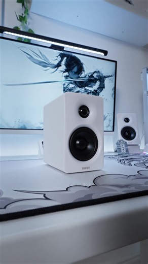 Can’t get enough of the Edifier M60 compact desktop speakers😮‍💨 1. Edifier M60 ($200) 2. Fifine D6 ($60) 3. MAMBASNAKE M5 Ultra ($50) #edifier #fifine #gaming #gamingsetup #pc