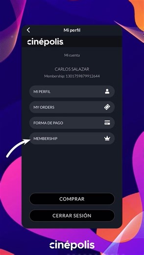 🎬 ¡Haz que cada visita al cine valga más con el Club Cinépolis! 🍿 Afíliate GRATIS al Club Cinépolis y empieza a disfrutar una experiencia de película con beneficios exclusivos: ✅ Puntos por cada compra ✅ Canjea tus puntos por boletos, palomitas y más ✅ Consulta tu número de membresía, puntos acumulados e historial en todo momento ✅ Promociones y preventas solo para socios Todo desde la App Cinépolis o en www.cinepolis.com. 📲 Regístrate hoy mismo y ¡que empiece la función! | Cinépolis