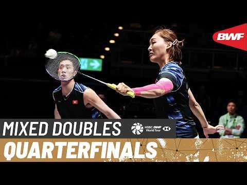 YONEX All England Open 2026 | Vestergaard/Busch (DEN) vs Tang/Tse (HKG) [7] | QF