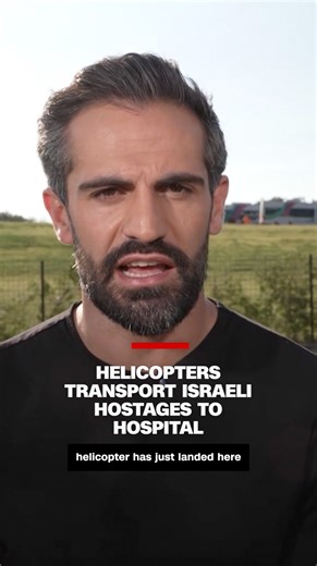 50K views · 582 reactions | Helicopters have landed at the Sheba Medical Center in Ramat Gan, Israel, carrying the newly freed Israeli hostages. CNN's Jeremy Diamond reports. Follow live updates: https://cnn.it/42CDIuo | CNN | Facebook