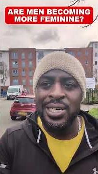 Are Men Becoming More Feminine? #masculinity #modernMasculinity #FeminineMen