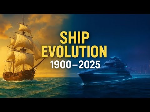 You Won’t Believe Ships in 1900 vs 2025