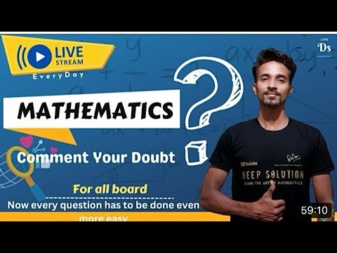 Mathematics Live class 5th to 10th I Ncert Solution