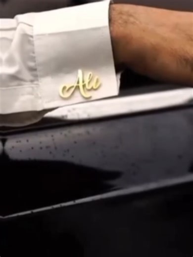 Personalized Name Cufflinks for Winter Fashion