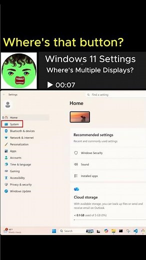 Where Are Multiple Display Settings in Windows 11?