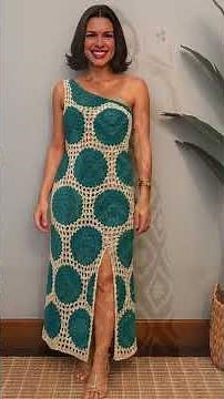 Vestidos a Crochet: La UNICA TENDENCIA de MODA que SIEMPRE es ELEGANCIA y ARTE