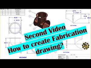 ⚡ How Creating Fabrication Drawings in SolidWorks | SolidWorks tutorial