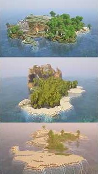 3 SURVIVAL ISLAND SEEDS To Try 🏝️ Minecraft Java/Bedrock