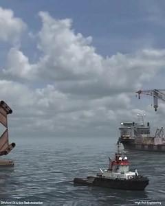 3.1K views · 39 reactions | Offshore Pile Jacket Installation & Upending Process Part. 1 | Technology & Technic + Art & Sport | Facebook