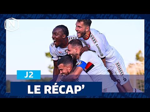 Le Récap' de la J2 I National 2025-2026