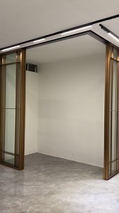 Two shower doors combine sliding and pivot functions. Open a spacious, unobstructed entrance effortlessly. | Wanxin We | Facebook