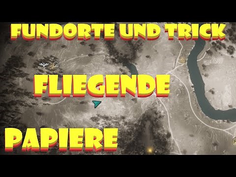 ✨Fliegende Papiere Alle ✨ Mega Trick Zum Holen ✨ Alle Fundorte ✨ Assassins Creed Valhalla ✨